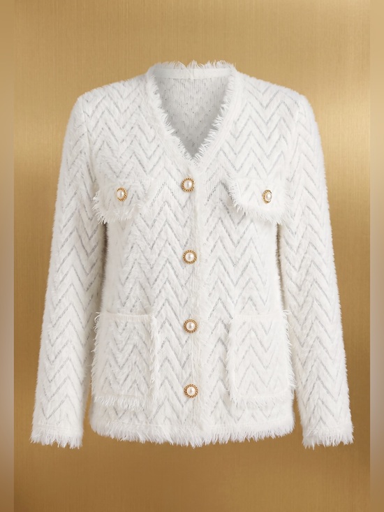 ShopEvelynne Jackets & Blazers - ShopEvelynne Chevron Jacket NWOT